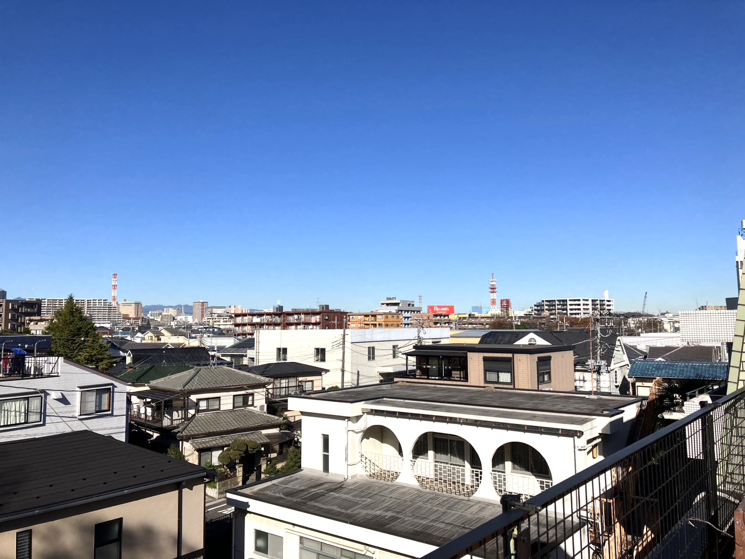ルーフバルコニーからの眺め(周辺) ルーフバルコニーからの眺め(周辺)